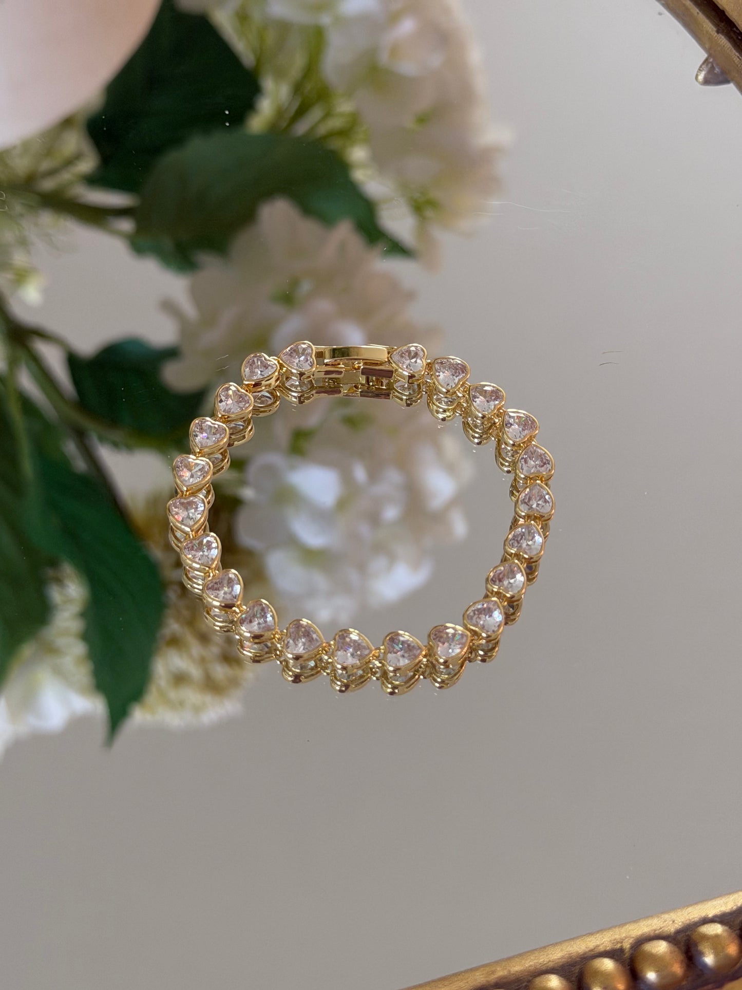 Golden Heart Bracelet