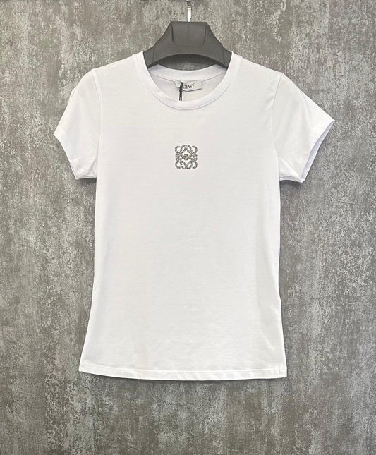 White t shirt with clean casual design made for comfortable everyday wear and versatile modern styling